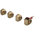 Wolf 9066961 - Brushed Brass Knobs