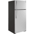 GE GTE18GSNRSS - 28 Inch Freestanding Top Freezer Refrigerator