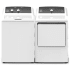 GE GEWADRERWB525A - Side-by-Side Washer &amp; Dryer Set with Top Load Washer and Electric Dryer in White