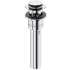 Rohl Perrin and Rowe Collection U0127DOFAPC - Push Drain with Overflow