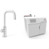 Zip CUBEPLUSBC120VBR - HydroTap Boiling, Chilled for Residential and Small Commercial - Base Module with Cube Plus Tap - Brushed Chrome