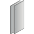 Liebherr 9904386 - 84" French Door Stainless Panels