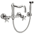 Rohl Country Kitchen Collection A1456XMWSSTN2 - Polished Chrome (5-Spoke Handles Shown)