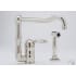 Rohl Country Kitchen Collection AKIT36082LPWSAPC2 - Polished Nickel (Metal Lever Shown)