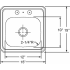 Elkay Celebrity Collection BCRA150C - Product Drawing