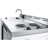 Summit C60EL - One Piece Stainless Steel Countertop