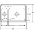 Elkay Celebrity Collection CMR33221 - Product Drawing