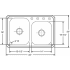 Elkay Celebrity Collection CR2501 - Product Drawing