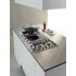 Miele CombiSet CS1011GSS - Shown with Ceramic Double Burner and Double Gas Burner
