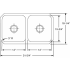 Elkay Dayton Collection DXUH3118DF - Product Drawing