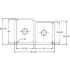 Elkay Dayton Collection DXUH312010LDF - Product Drawing