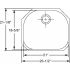 Elkay Elumina Collection EGUH211810 - Product Drawing