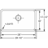 Elkay Lustertone Collection ELU2816 - Product Drawing