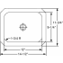 Elkay Lustertone Collection ELUH129 - Product Drawing