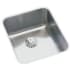 Elkay Gourmet Perfect Drain Collection Lustertone Collection ELUH1316PD - Elkay Lustertone® Classic Stainless Steel Single Bowl Undermount Kitchen Sink with Perfect Drain®