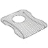 Elkay Gourmet Perfect Drain Collection Lustertone Collection ELUH1316PDBG - 18 1/2 Inch Single Bowl Undermount Kitchen Sink with Bottom Grid