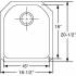 Elkay Lustertone Collection ELUH1618 - Product Drawing