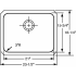 Elkay Lustertone Collection ELUH2115 - Product Drawing