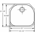 Elkay Lustertone Collection ELUH2118 - Product Drawing