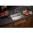 Elkay Gourmet Collection ELUH2317 - Built-In View (Left Drain Model Shown)