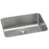 Elkay Gourmet Collection Lustertone Collection ELUH241610PD - 18 1/2 Inch Single Bowl Undermount Kitchen Sink