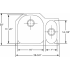 Elkay Lustertone Collection ELUH272010R - Product Drawing