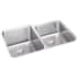 Elkay Gourmet Perfect Drain Collection Lustertone Collection ELUH3120RPD - Elkay Lustertone® Classic Stainless Steel Double Bowl Undermount Kitchen Sink with Perfect Drain®