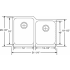 Elkay Gourmet Collection LKGTPKG2CR - Sink Dimensions