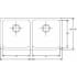 Elkay Lustertone Collection ELUH361710 - Product Drawing