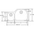 Elkay Harmony Lustertone Collection ELUH362110LDBG - Dimensions