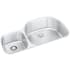 Elkay Harmony Lustertone Collection ELUH362110LDBG - Small Bowl - Left