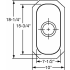 Elkay Lustertone Collection ELUH715 - Product Drawing