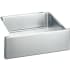 Elkay Lustertone Collection ELUHF2520 - 25 Inch Apron Front Undermount Single Bowl Stainless Steel Sink