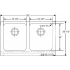 Elkay Gourmet Lustertone Collection ELUHF3320DBG - Dimensions
