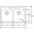 Elkay Celebrity Collection GECR3321MR2 - Product Drawing