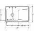 Elkay Lustertone Collection ILR4322R5 - Product Drawing