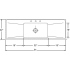 Elkay Lustertone Collection ILR5422DD1 - Product Drawing