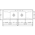 Elkay Lustertone Collection ILR6622DD5 - Product Drawing