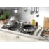 Miele KM3485LPSS - 42 Inch Gas Cooktop with 6 Sealed Burners