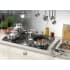 Miele KM3485LPSS - 42 Inch Gas Cooktop with 6 Sealed Burners