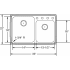 Elkay Gourmet Collection LGR3322S2 - Product Drawing