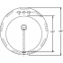 Elkay Lustertone Collection LLVR192 - Product Drawing