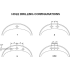Elkay Lustertone Collection LLVR20171 - Hole Drilling Configurations