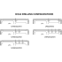 Elkay Gourmet Collection Lustertone Collection LRAD250451 - Hole Drilling Configurations