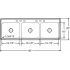 Elkay Lustertone Collection LTR46226 - Product Drawing