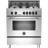 Bertazzoni Master Series MAS304GASXE - 30" 4-Burner, Gas Oven