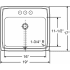 Elkay Pacemaker Collection PSLVR19172 - Product Drawing