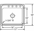 Elkay Pacemaker Collection PSR1716MR2 - Product Drawing