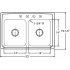 Elkay Pacemaker Collection PSR33194 - Product Drawing