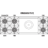 BlueStar RGTNB Series RGTNB606FTV2 - Burner Configuration